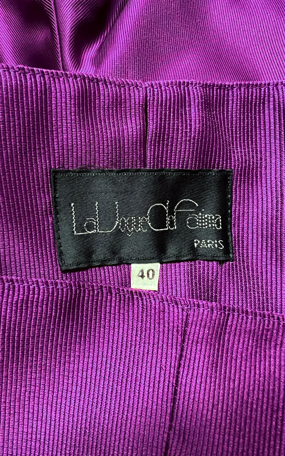 1970s Extra High Waisted Magenta Dress Pants | medium