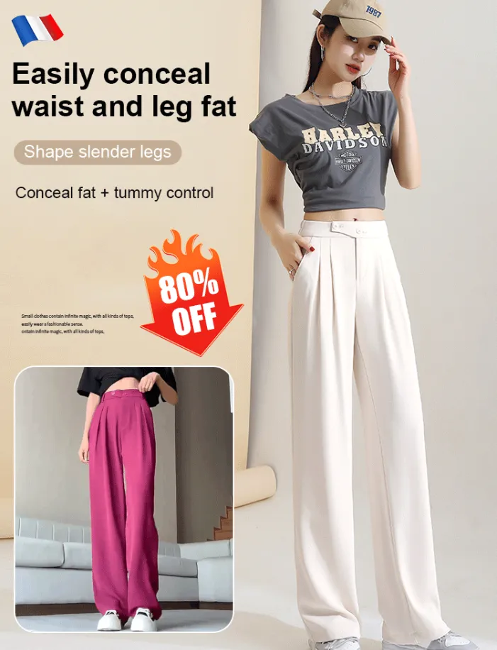 2024 New High Waisted Wide Leg Pants