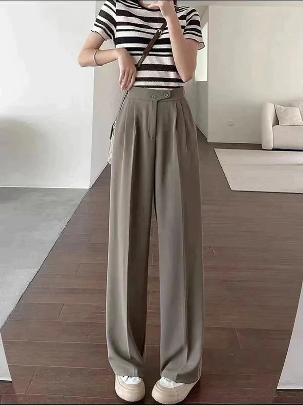 2024 New High Waisted Wide Leg Pants
