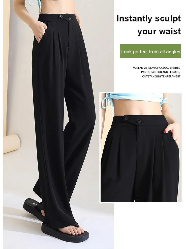 2024 New High Waisted Wide Leg Pants