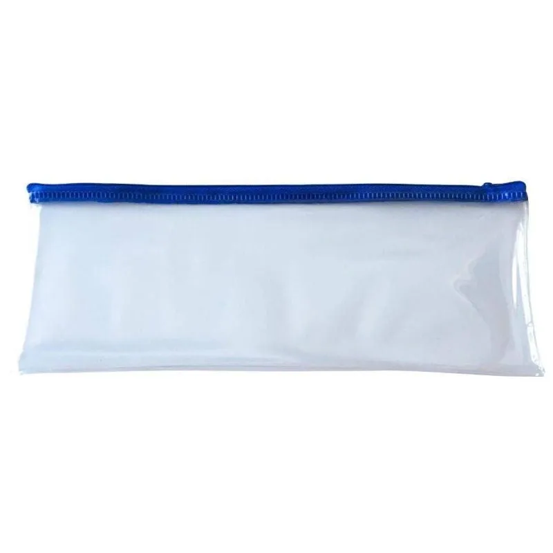 Clear Exam Pencil Case 13"