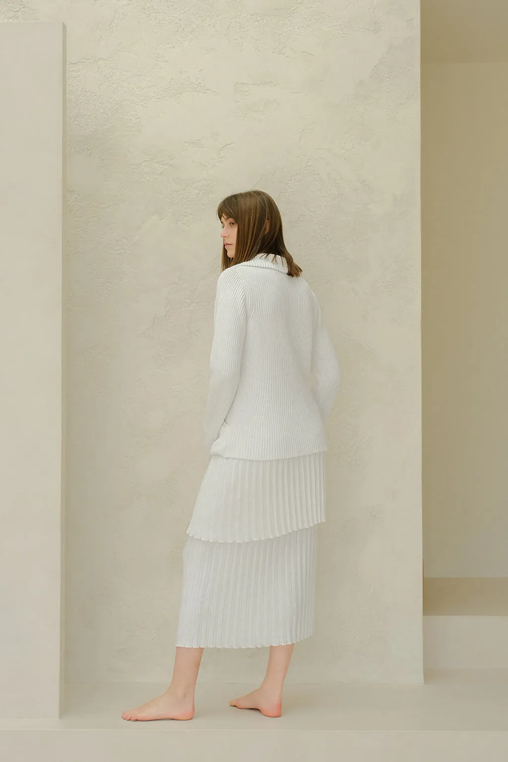 COTTON DOUBLE BREASTED JACKET