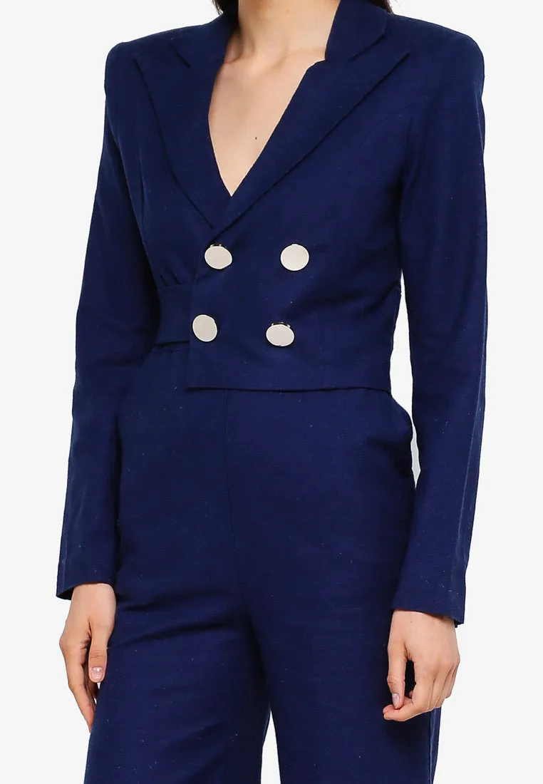 Double Breasted Jumpsuit