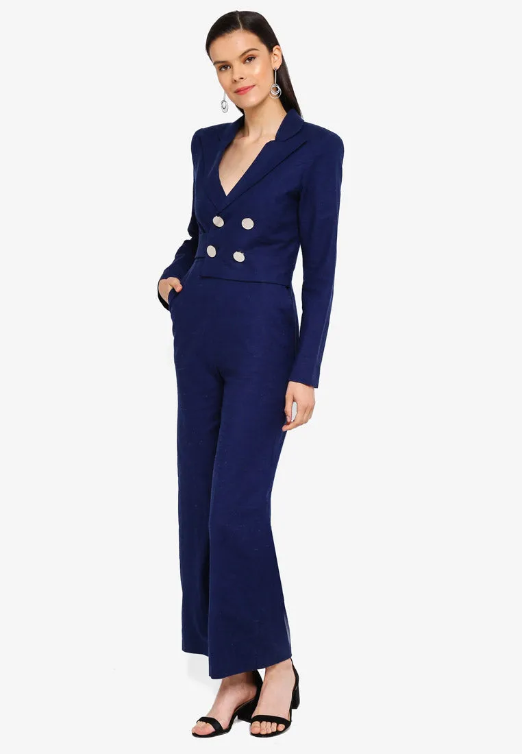 Double Breasted Jumpsuit