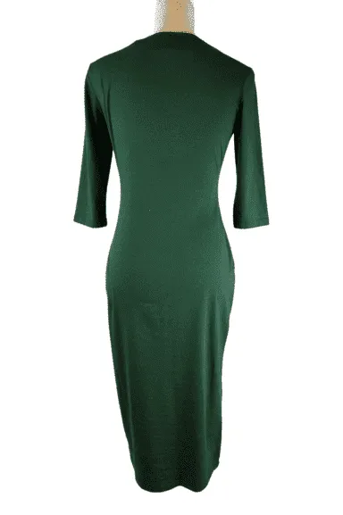 ENIDMIL women's green dress size S