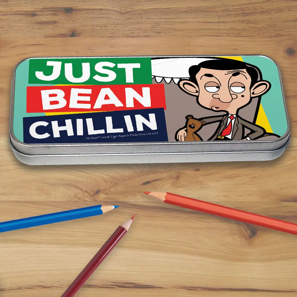 Just Bean Chillin Pencil tin