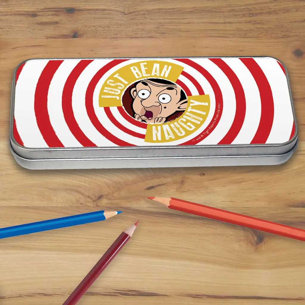 Just Bean Naughty Pencil tin