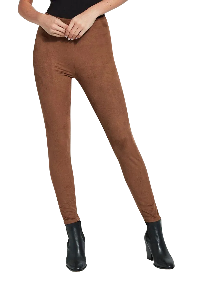 Lysse High Waisted Suede Leggings