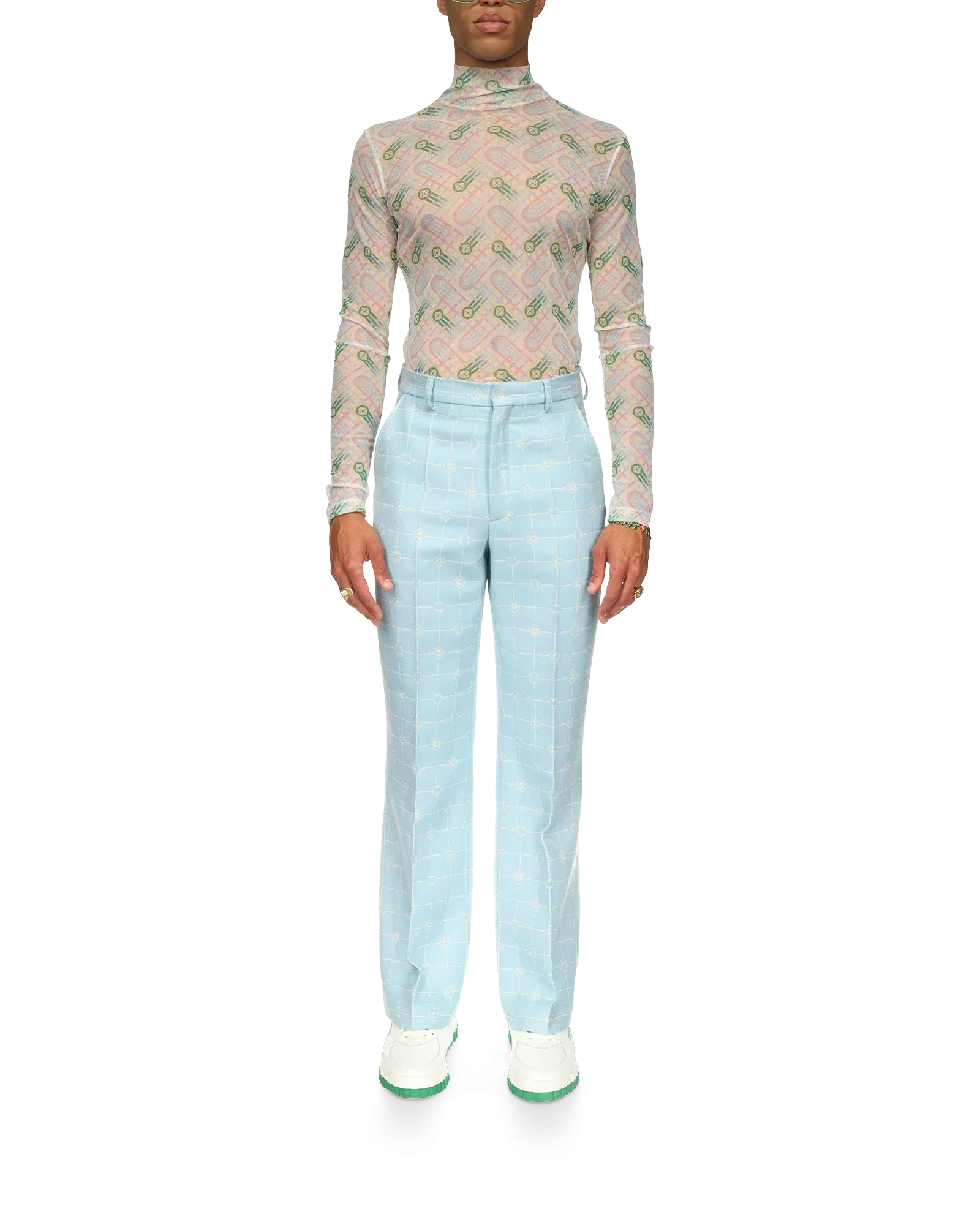 Straight Leg Trousers