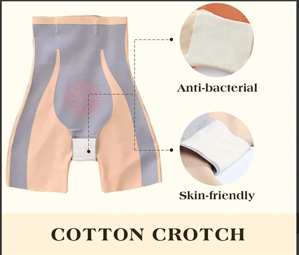 Women's High Waisted Body Shaper Crotch But Lifting - 32031
