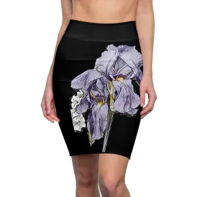Women's Pencil Skirt   IRIS